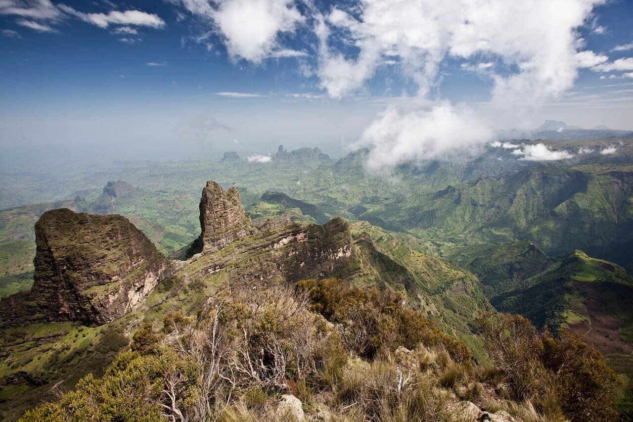Highlands climate zone landscape